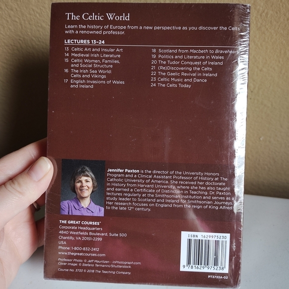 The Great Courses The Celtic World History & Culture NEW Sealed Transcript Books - Picture 3 of 4